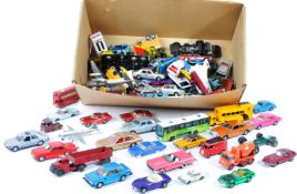 LARGE COLLECTION OF VINTAGE DINKY & CORGI TOYS DIECAST CARS