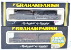 TWO ORIGINAL GRAHAM FARISH N GAUGE MODEL RAILWAY LOCOMOTIVE
