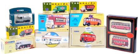 DIECAST - COLLECTION OF BOXED MODELS - CORGI, EFE, VANGUARDS ETC