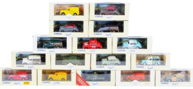 COLLECTION OF BOXED CORGI CLASSIC VEHICLES DIECAST MODELS