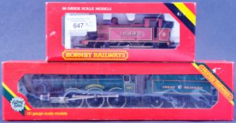 TWO ORIGINAL VINTAGE HORNBY 00 GAUGE MODEL RAILWAY LOCOMOTIVES