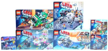 LEGO SETS - THE LEGO MOVIE - COLLECTION OF X7 LEGO MOVIE SETS