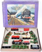 ORIGINAL VINTAGE CHAD VALLEY O GAUGE CLOCKWORK TRAINSET