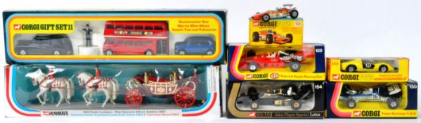COLLECTION OF ASSORTED VINTAGE CORGI MADE DIECAST MODELS