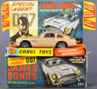 VINTAGE CORGI JAMES BOND 007 NO. 261 ASTON MARTIN DB5