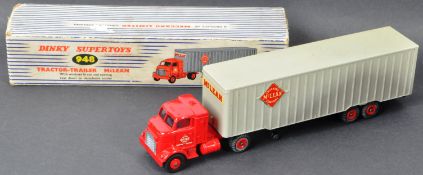 DINKY TOYS - ORIGINAL 948 TRACTOR-TRAILER MCLEAN DIECAST MODEL