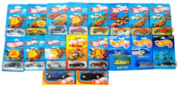 COLLECTION OF X18 ASSORTED VINTAGE HOT WHEELS DIECAST VEHICLES