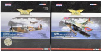 CORGI AVIATION ARCHIVE - TWO BOXED 1/72 & 1/48 SCALE MODELS