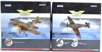 CORGI AVIATION ARCHIVE - TWO BOXED 1/72 SCALE LIMITED EDITION MODELS