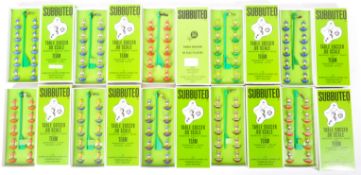 COLLECTION OF X10 ASSORTED VINTAGE SUBBUTEO FOOTBALL TEAMS
