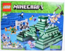 LEGO SET - LEGO MINECRAFT - 21136 - THE OCEAN MONUMENT