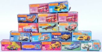 LARGE COLLECTION OF LESNEY MATCHBOX DIECAST MODELS