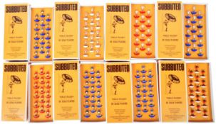COLLECTION X8 VINTAGE SUBBUTEO TABLE TOP RUGBY TEAMS
