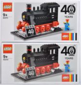 LEGO SETS - LEGO TRAINS - 40370 - 40TH ANNIVERSARY SETS