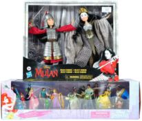 DISNEY PRINCESS AND MULAN ACTION FIGURE SETS