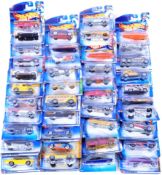 LARGE COLLECTION OF X40 CARDED HOTWHEELS DIECAST MODEL CARS