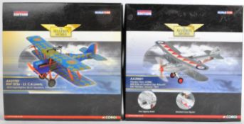 CORGI AVIATION ARCHIVE - TWO BOXED 1/72 & 1/48 SCALE MODELS