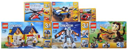 LEGO SETS - LEGO CREATOR 3 IN 1 - COLLECTION OF X6 LEGO SETS