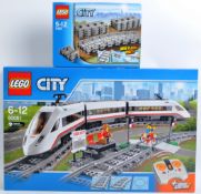 LEGO SET - LEGO CITY - 60051 - HIGH-SPEED PASSENGER TRAIN & TRACK