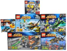 LEGO SETS - LEGO DC COMICS SUPERHEROES - COLLECTION OF X6 SETS