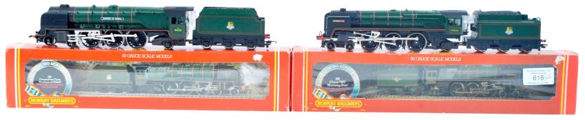 TWO ORIGINAL VINTAGE HORNBY 00 GAUGE MODEL RAILWAY LOCOMOTIVES
