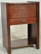 1930’S ART DECO MAHOGANY METAMORPHIC SWEING BOX