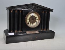 19TH CENTURY VICTORIAN MANTEL CLOCK.