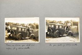 COLLECTION OF MOTORING PHOTOS, MANUALS AND MAGAZINES