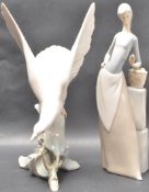 LLADRO TURTLE DOVE FIGURE & NAO FIGURINE