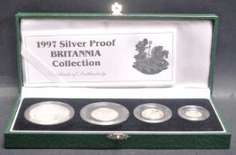 THE ROYAL MINT - 1997 SILVER PROOF BRITANNIA COLLECTION