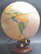 VINTAGE 20TH CENTURY ITALIAN MADE ILLUMINATED GLOBE