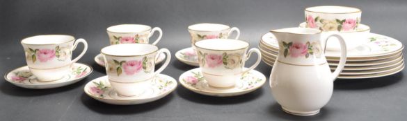 1980’S ROYAL GARDEN ELGAR PATTERN TEA SERVICE