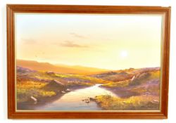 BRIAN D HORSWELL - 20TH CENTURY OIL ON CANVAS