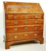 18TH CENTURY GEORGE III OAK BUREAU