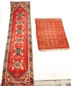 1970’S PERSIAN ISLAMIC RUNNER CARPET RUG
