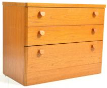 STAG - CANTATA - 1960'S TEAK WOOD CHEST OF DRAWERS