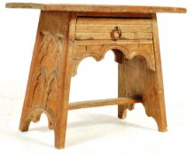 19TH CENTURY VICTORIAN GOTHIC / ECCLESIASTICAL STOOL