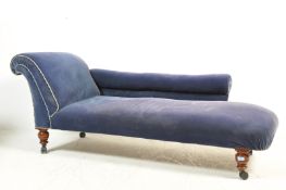 19TH CENTURY VICTORIAN CHAISE LONGUE