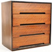 JOHN & SYLVIA REID - STAG - C RANGE - WALNUT CHEST OF DRAWERS