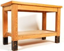 VINTAGE MID 20TH CIRCA 1970S CENTURY COUNTRY PINE TABLE