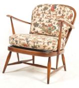 LUCIAN ERCOLANI - ERCOL - 1960'S EASY LOUNGE ARMCHAIR