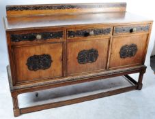 EARLY 20TH CENTURY CIRCA 1920S OAK SIDEBOARD