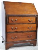 EDWARDIAN INLAID MAHOGANY BUREAU