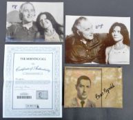 THE GREAT TRAIN ROBBERY - SIGNED ORIGINAL PRESS PHOTOGRAPHS