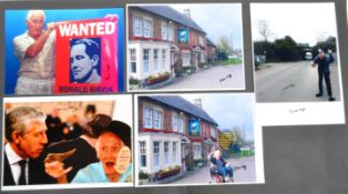 THE GREAT TRAIN ROBBERY - RONNIE BIGGS SIGNED PHOTO COLLECTION