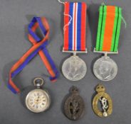 WWII SECOND WORLD WAR MEDAL GROUP - ROYAL CORPS OF SIGNALS