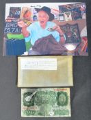 THE GREAT TRAIN ROBBERY - ORIGINAL £1 NOTE FROM THE ROBBERY