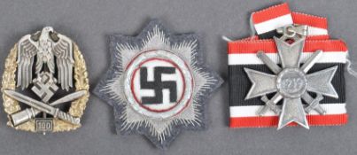 WWII SECOND WORLD WAR RELATED THIRD REICH GERMAN MEDALS / BADGES