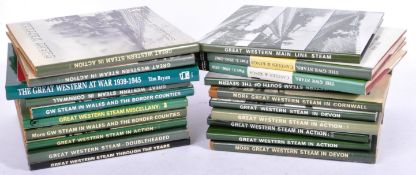 LARGE COLLECTION OF ASSORTED GREAT WESTEN RAILWAY BOOKS