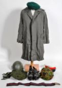 COLLECTION OF ASSORTED 20TH CENTURY BRITISH MILITARY UNIFORM ITEMS